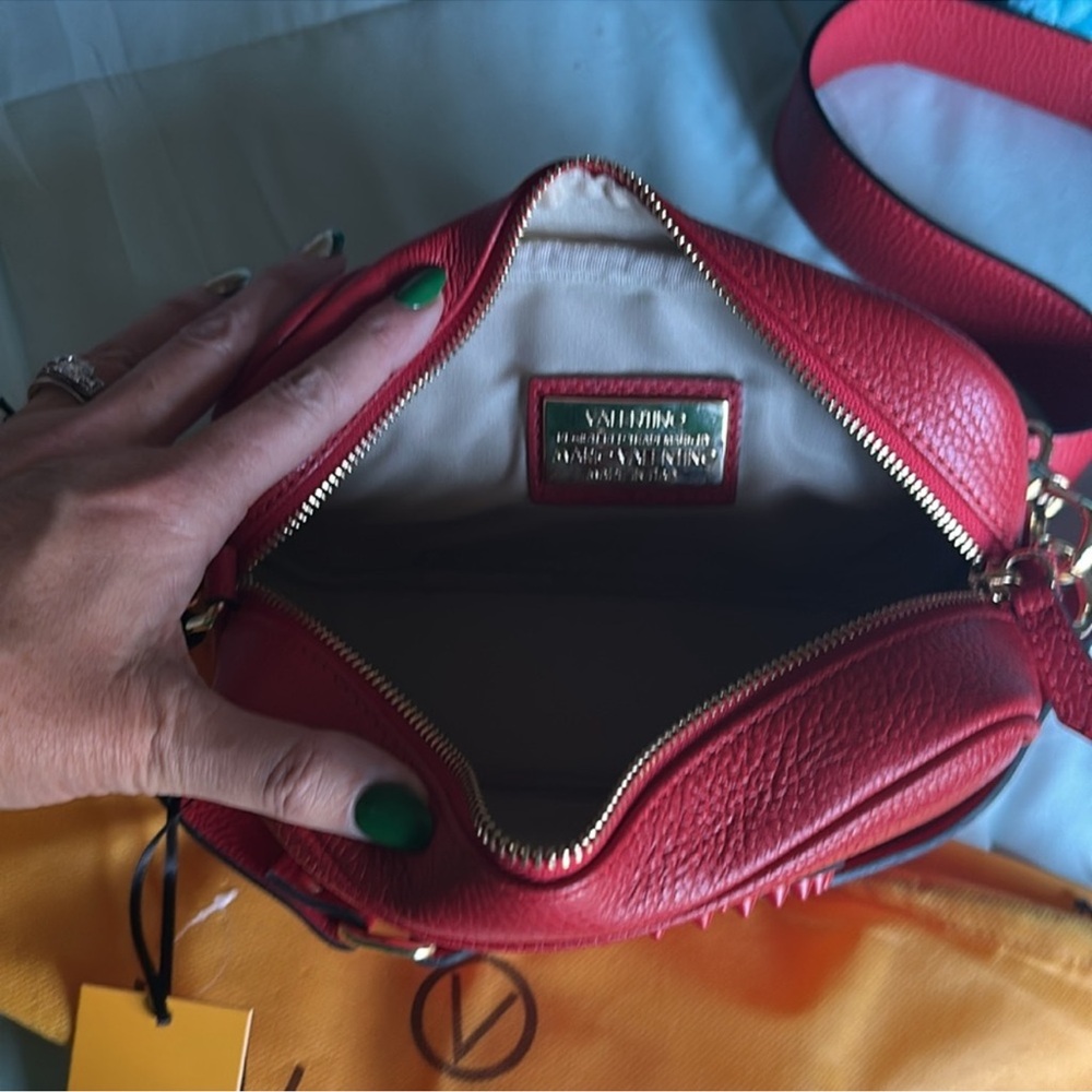 Valentino Red Crossbody Bag - Picture 3 of 3